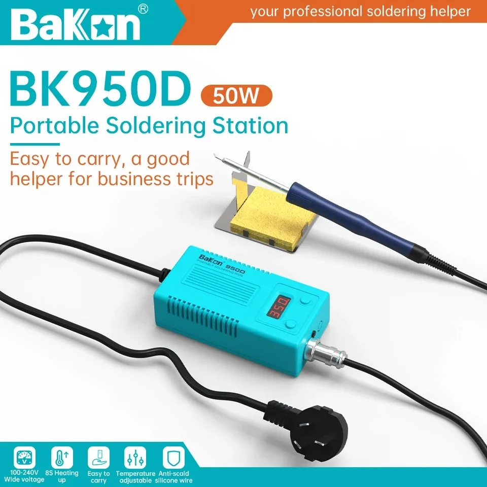 Electronics Repair Business - Bakon BK950D Lötstation T12 Temperaturregelung Digitale