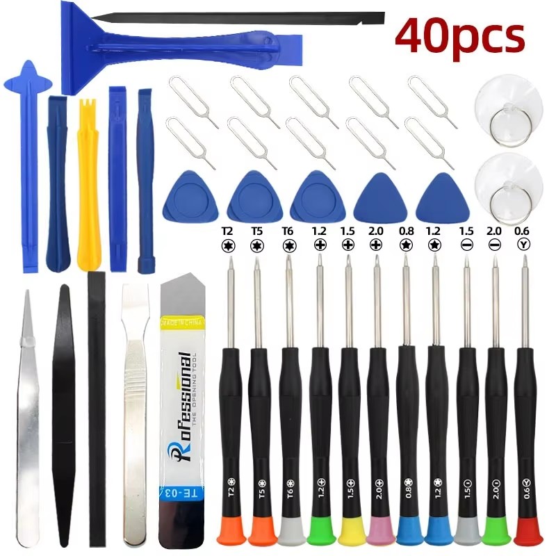 Electronics Repair Business - 40/42-in-1 Handy-Reparaturwerkzeug-Set zum Zerlegen und Reparieren